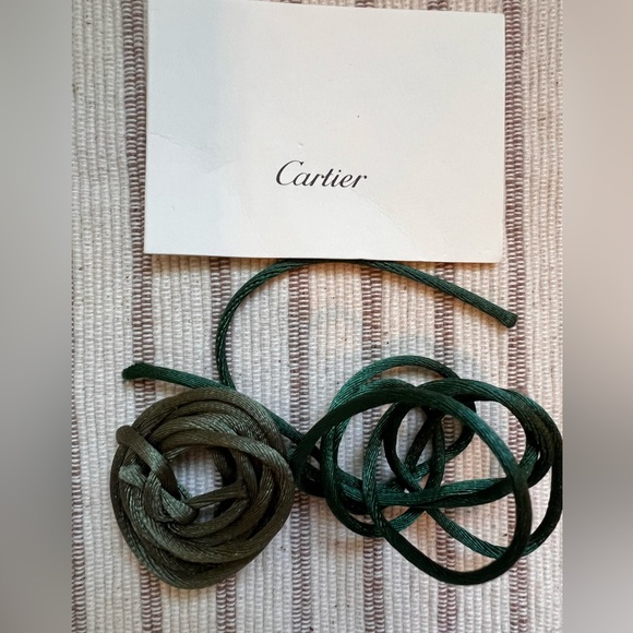 Cartier Trinity Bracelet with silk cords - Picture 8 of 16